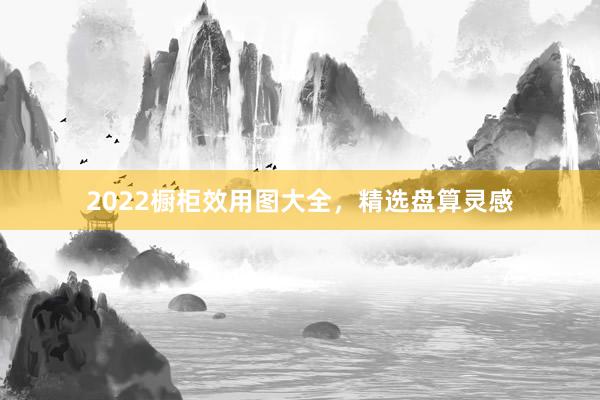 2022橱柜效用图大全，精选盘算灵感